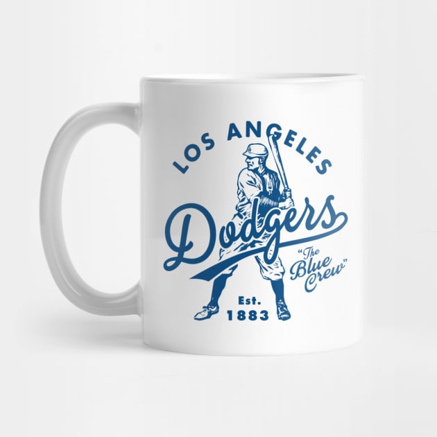 Old Style Los Angeles Dodgers 2 by Buck Tee by Buck Tee